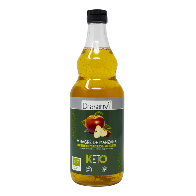 Vinaigre de cidre non filtré KETO BIO, 75cl - DRASANVI خل التفاح